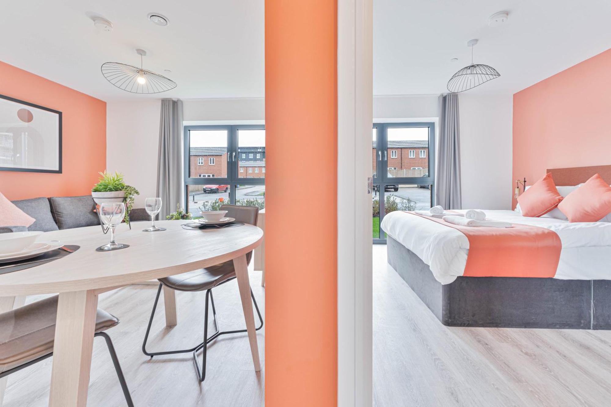 Stayzeni, Hardwick House Derby 1 Bed Apartment Exteriér fotografie