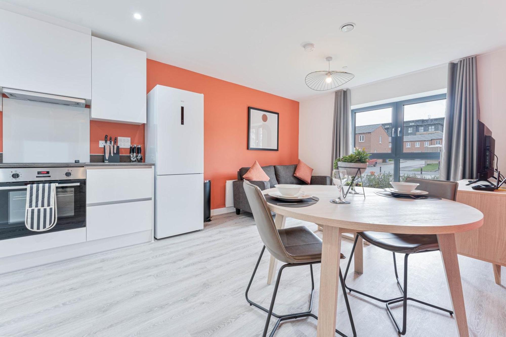 Stayzeni, Hardwick House Derby 1 Bed Apartment Exteriér fotografie